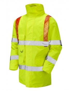 Leo Putford Orange Brace Anorak Yellow High Visibility